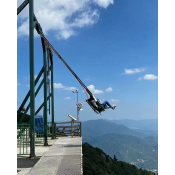 景区高空秋千户外极限挑战项目大峡谷农庄悬崖游乐设备金猴